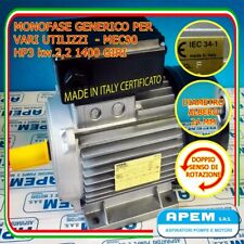 Motore elettrico monofase usato  Firenze