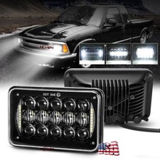 Farol de LED 5D 4x6 polegadas lâmpada de feixe Hi/Lo para Chevrolet S10 1995 1996 1997 caminhão comprar usado  Enviando para Brazil