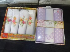 Ladies hankies packs for sale  DUDLEY