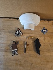 Wooden carved eskimo for sale  Missoula