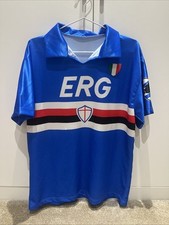 Sampdoria shirt size for sale  WEMBLEY