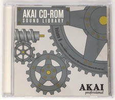 CD de muestreo de biblioteca de sonido profesional Akai volumen 8 formato Akai biblioteca de muestras segunda mano  Embacar hacia Mexico