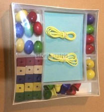 PEDAGOGIA_SCUOLA_GIOCO PEDAGOGICO_DA COLLEZIONE_UTILE_MAI USATO_LEGNI COLORATI comprar usado  Enviando para Brazil