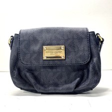 Bolsa tiracolo Michael Kors feminina preta monograma couro Ecomm bolsa pequena, usado comprar usado  Enviando para Brazil