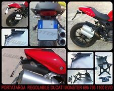 Portatarga regolabile ducati usato  Novellara