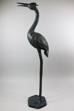 Storch reiher bronze gebraucht kaufen  Stadtbergen