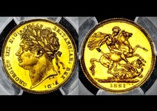 1821 king george for sale  UK