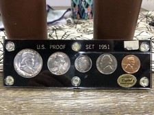 1951 proof set usato  Spedire a Italy