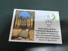 (130) Órgão musical Catedral de Notre Dame de Paris (restauração) 10c comprar usado  Enviando para Brazil