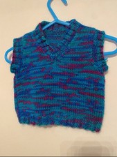 Baby hand knitted for sale  PWLLHELI