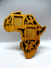 Africa shaped wooded for sale  Cleves