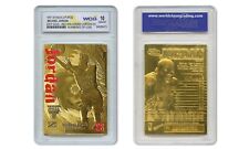 1997 MICHAEL JORDAN FLEER Z-FORCE 23K cartão de ouro RED HOLO LTD 5.000 - ESTADO PERFEITO 10 comprar usado  Enviando para Brazil