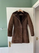 Brown sheepskin ladies for sale  WOKINGHAM