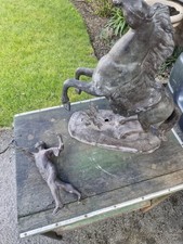 Antique spelter horse for sale  HULL