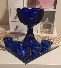 Cobalt blue glass for sale  Durham