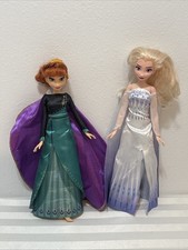 Boneca Disney Frozen 2 Queen Anna & Elsa the Snow Queen pacote com 2 comprar usado  Enviando para Brazil