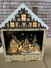 Winterszene haus holz gebraucht kaufen  Rodenberg