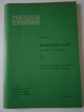 Buch betriebsökonomik speziel gebraucht kaufen  Lucka