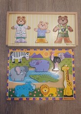 Melissa doug puzzles for sale  HAILSHAM
