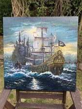 Original oil canvas for sale  LONDON