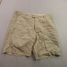 Bermuda masculina Peter Millar 36 bolsos chino botão de golfe leve bege ao ar livre comprar usado  Enviando para Brazil