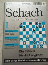 Schach 2012 deutsche gebraucht kaufen  Siegen