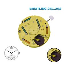 Movimento suíço Breitling 251.262 (Breitling Cal.53), disco de data branco em 4., usado comprar usado  Enviando para Brazil