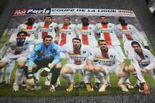 Poster psg équipe d'occasion  Jujurieux