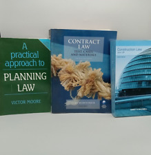Contract law planning for sale  GLASGOW