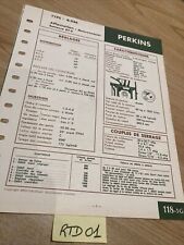 Fiche technique moteur d'occasion  Decize