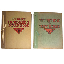 Elbert Hubbards Scrap Book (1923) & Notebook Of (1927) Roycrofters New York comprar usado  Enviando para Brazil