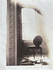 1990 DONGHIA Paris Hall Chair Ótima Foto Original IMPRESSÃO ANÚNCIO comprar usado  Enviando para Brazil