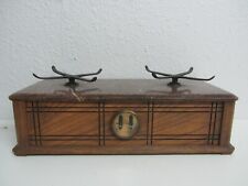 Raro vintage Henry Troemner? Balança de equilíbrio de farmácia design de madeira topo de granito comprar usado  Enviando para Brazil