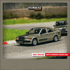 **Pré-venda**Carro off-white Tarmac Works 1:64 190 E 2.3-16 Race of Champion 1984 comprar usado  Enviando para Brazil