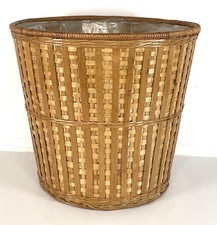 Vintage rattan wastebasket for sale  Westminster