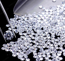 Lote de diamantes CVD soltos cultivados em laboratório 1,00 mm D cor SE CLEARITY 180 PEÇAS certificadas comprar usado  Enviando para Brazil