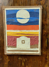Quadro decoupage carta usato  Campi Bisenzio