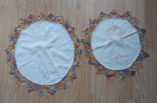 Pair vintage embroidered for sale  Pardeeville