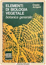 Elementi biologia vegetale usato  Bari