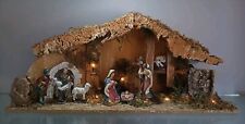 Presepe artigianale capanna usato  Vaccarizzo Albanese