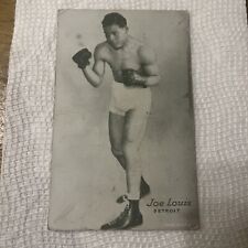 1947-66 TARJETA DE EXPOSICIÓN DE BOXEO JOE LOUIS (HOF) DETROIT segunda mano  Embacar hacia Mexico