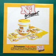 Schweppes Fruit Juices NO. 1 NATURALLY Pop Rock LP David Essex Buddy Holly PROMO comprar usado  Enviando para Brazil