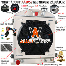 Row aluminum radiator for sale  Chino