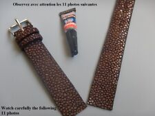 Bracelet galuchat véritable d'occasion  Villeneuve-Loubet