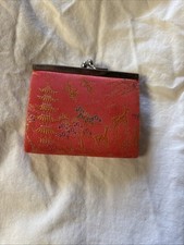 Tecido quimono japonês vintage pequena moeda/bolsa de mudança bloqueio beijo único comprar usado  Enviando para Brazil