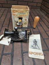 Usado, Vintage SPONG & Co LTD Nº. 2 moedores de café moinho manivela manual Inglaterra comprar usado  Enviando para Brazil
