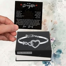 Dad daughter bracelet for sale  Sioux Falls