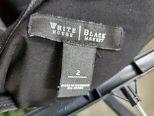 Mini-saia feminina White House Black Market xadrez preta linha A poliéster tamanho 2 comprar usado  Enviando para Brazil