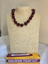 Cherry bakelite beaded for sale  HASTINGS