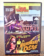 Track of the Vampire / Nightmare Castle DVD Barbara Steele Gothic Horror comprar usado  Enviando para Brazil